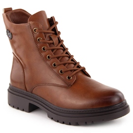 Isolierte Wanderstiefel für Damen, braun, Potocki 12203