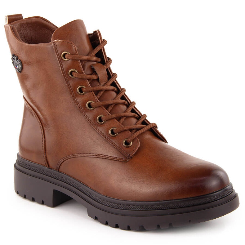 Isolierte Wanderstiefel für Damen, braun, Potocki 12203