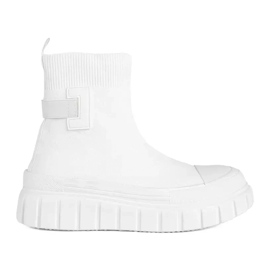 Seastar Weiße High-Plateau-Sneaker