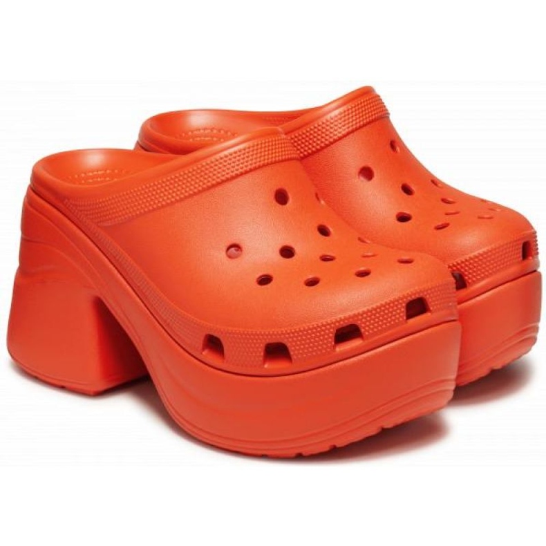 Croc-Heels Siren Clog 208547-84J orange