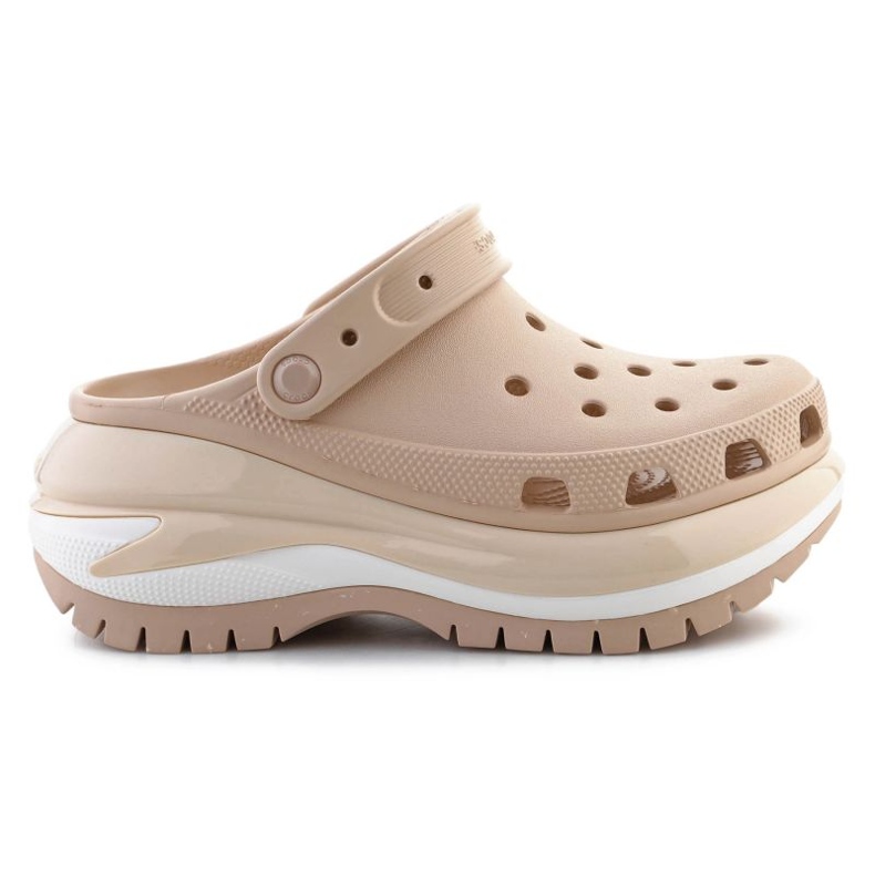 Crocs Mega Crush Clog 207988-2DS Flip-Flops beige