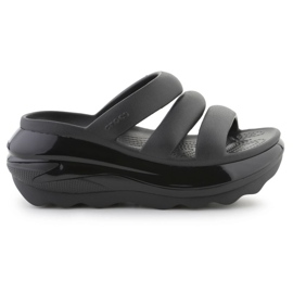 Crocs Mega Crush Triple Strap 209842-001 Flip-Flops schwarz