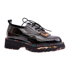 Schnürschuhe für Damen Artiker 55C0499 Schwarz