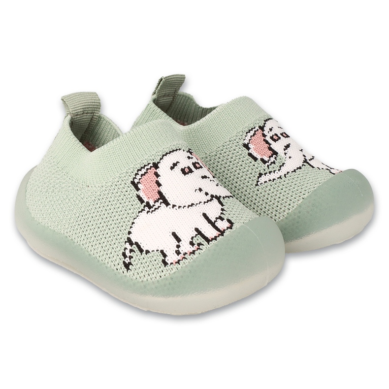 Befado Elefantenbabys 002P066 flexible grüne Sohlen