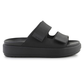 Crocs Brooklyn Luxe Sandal W 209586-060 Flip-Flops schwarz