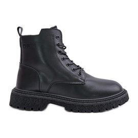 Big Star Isolierte Arbeitsstiefel für Damen OO274A126 Schwarz