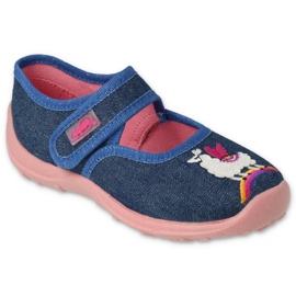Befado Kinderschuhe 661X008 blau