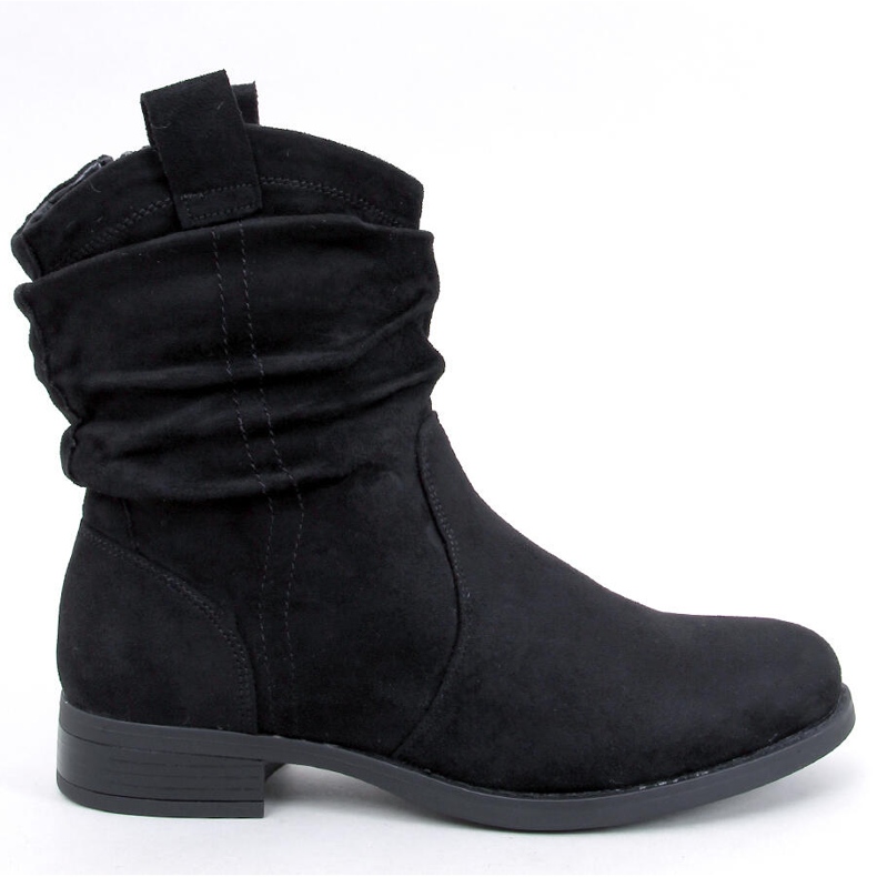 Klassische flache Stiefeletten Wonger Black schwarz