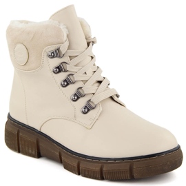 Isolierte Damenstiefel, Beige, Evento 7973