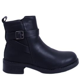 Einfarbige Chelsea-Stiefel für Damen Rubio Black schwarz