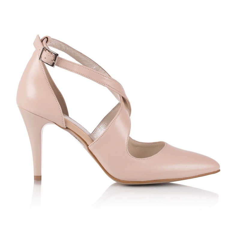 BUTDAM Xena nackte puderrosa Tanzabsätze mit Riemen