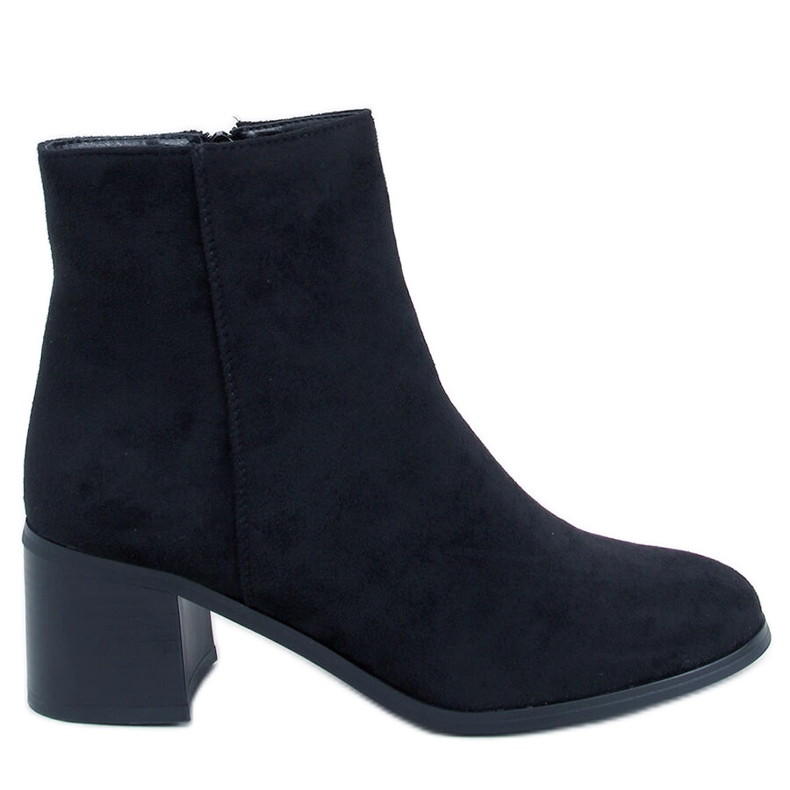 Klassische hochhackige Stiefeletten von Annie Black schwarz
