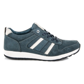 Mazaro Lederschuhe grau
