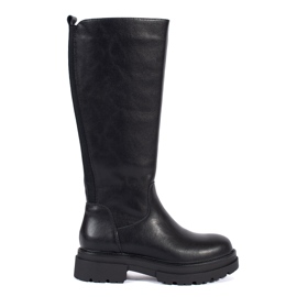 Schwarze Damenstiefel von Sergio Leone