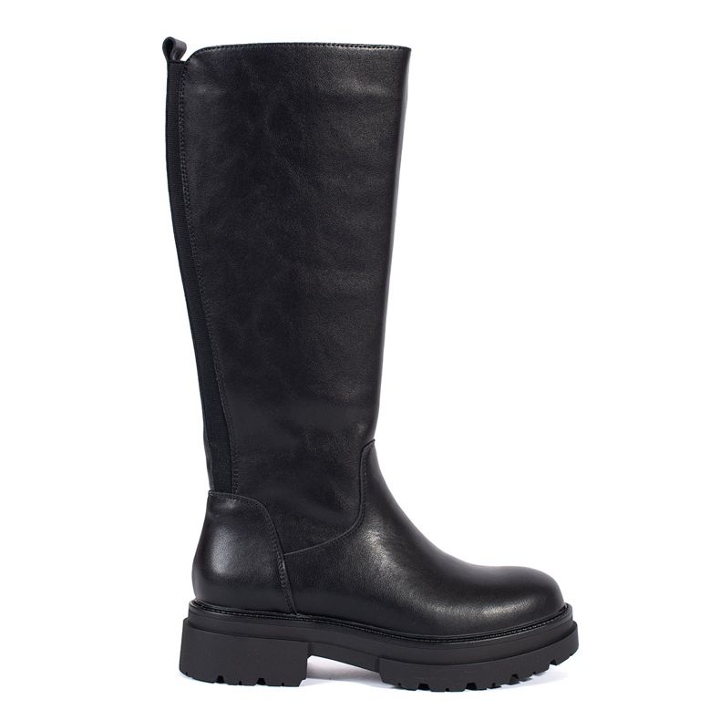 Schwarze Damenstiefel von Sergio Leone