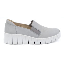 WASAK Damen -Leder -Schieberschuhe 0721W Blau