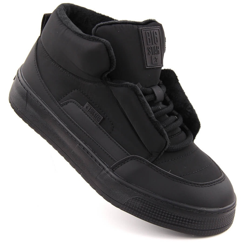 Schwarze isolierte Damenstiefel Big Star OO274A530