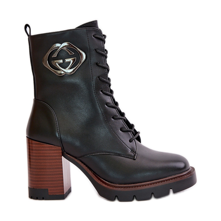 Vinceza 58359 Isolierte Damenstiefel mit hohem Absatz, Schwarz