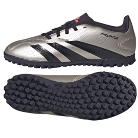 Adidas Predator Club Tf IF6420 Fußballschuhe silber-