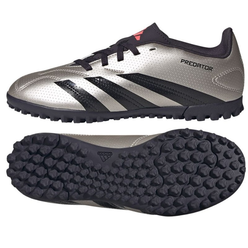 Adidas Predator Club Tf IF6420 Fußballschuhe silber-