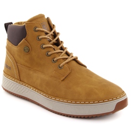 Schwarze High-Top-Sneaker für Herren Big Star OO174561