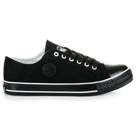 New Age New-Age-Turnschuhe schwarz