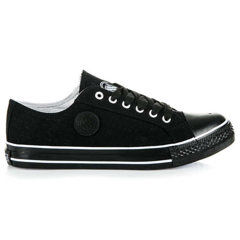 New Age New-Age-Turnschuhe schwarz