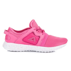 American Club Sportschuhe auf der Bindung rosa