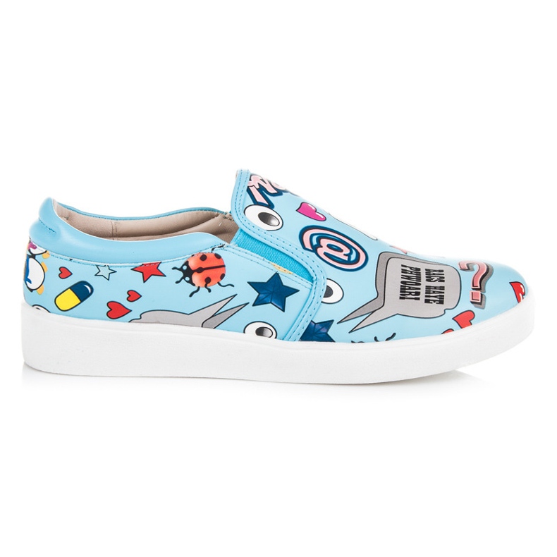 Vices Comic Slipony Laster blau