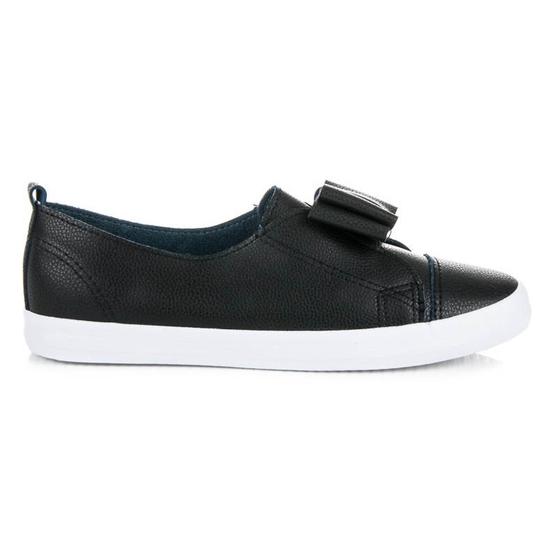 Bella Star Stilvolle Sneakers mit Schleife schwarz