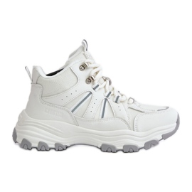 Isolierte Damen-Sneaker Big Star OO274A161 Weiß