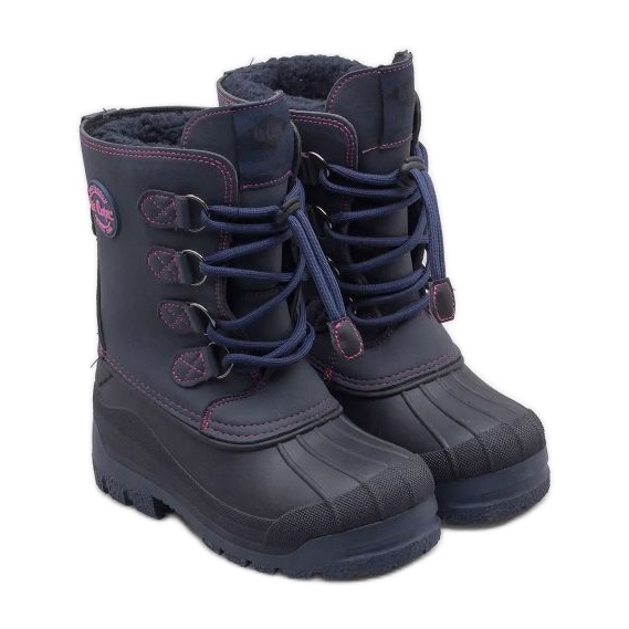 Lee Cooper Winterschneestiefel LCJ-24-44-2843K blau