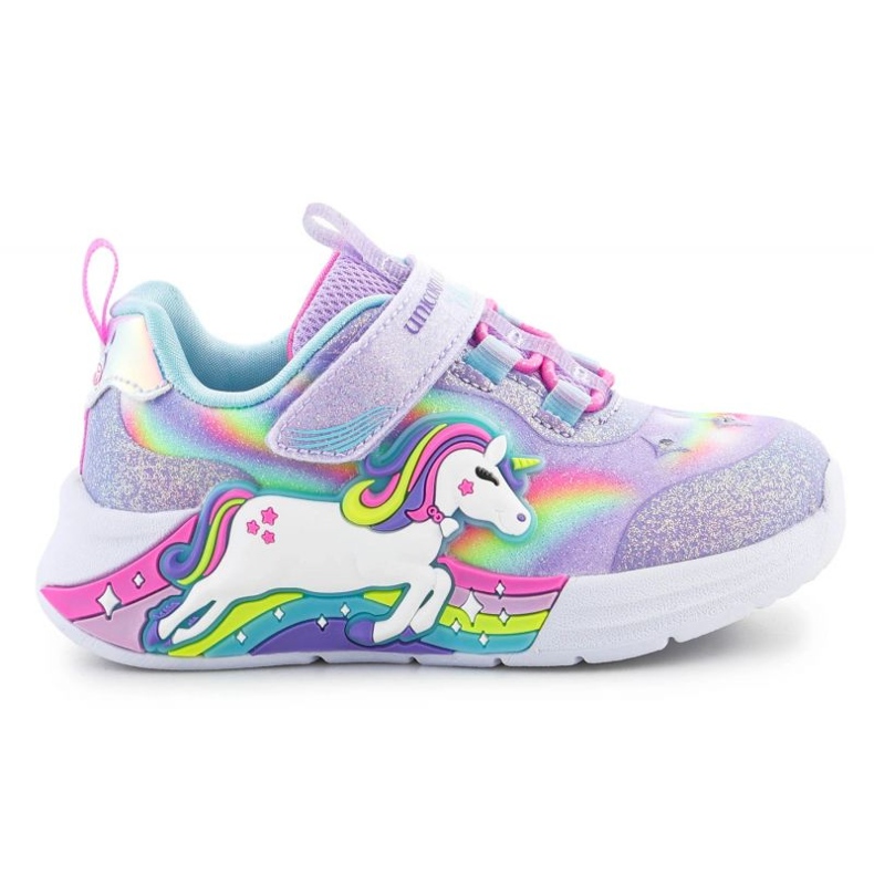 Skechers S-Lights Unicorn Chaser Schuhe für Mädchen 302298N-LVMT violett