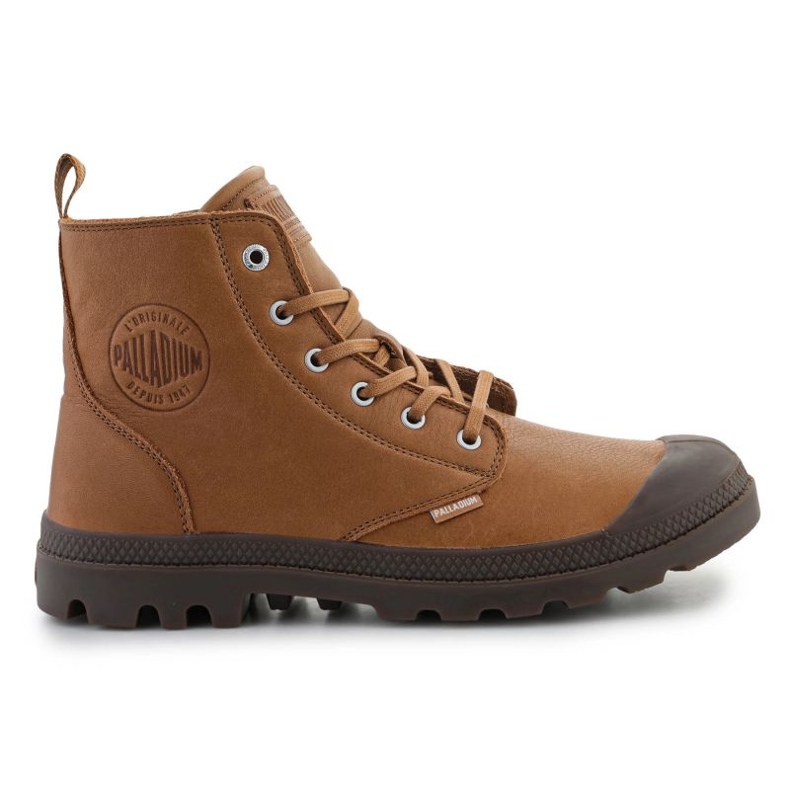 Palladium Pampa Zip Lth Ess U Schuhe 76888-252-M Dear Brown braun