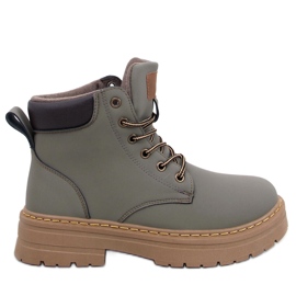 Kellers Green Holzstiefel für Damen – Inello grün