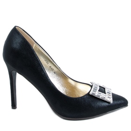 Damen High Heels mit Verzierung von Deborah Black - Inello schwarz