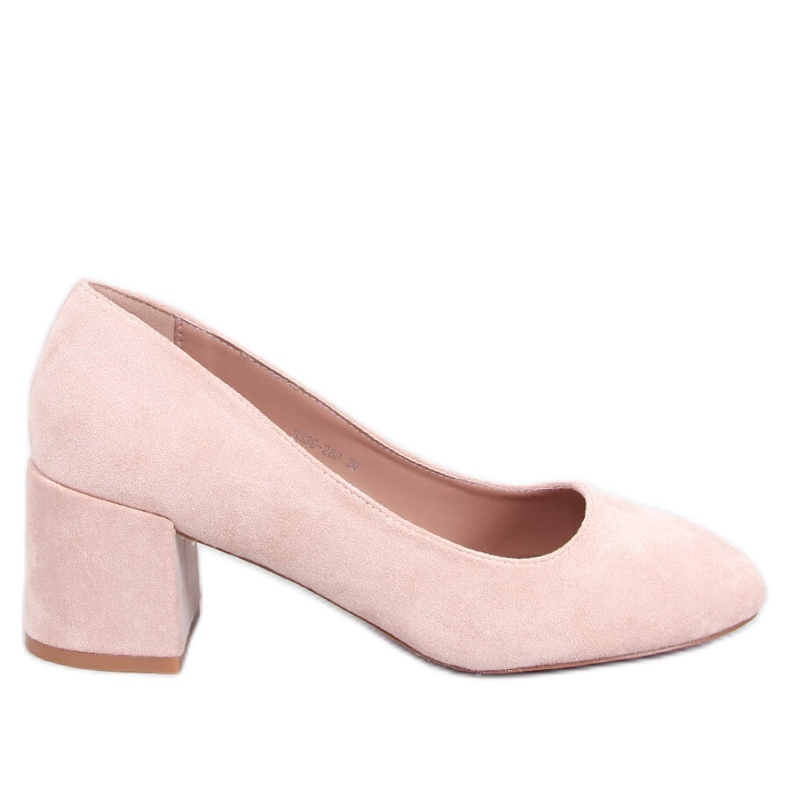 Fredette Beige bequeme Pumps mit Absatz - Inello