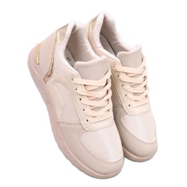 Leichte Damen-Sneaker Doleh Beige - Inello
