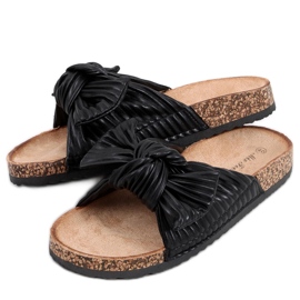 Sandale Kork-Flip-Flops Schwarz -