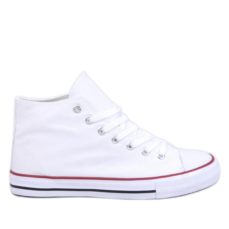 Klassische Calado White High-Top-Sneaker weiß