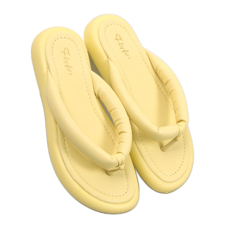 Damen-Flip-Flops Gelb