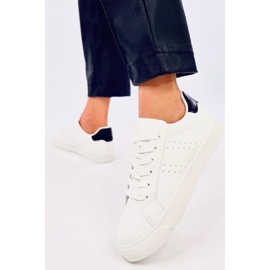 Schwarze Damen-Sneaker weiß