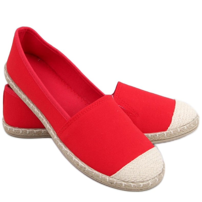 Damen-Espadrilles Rot