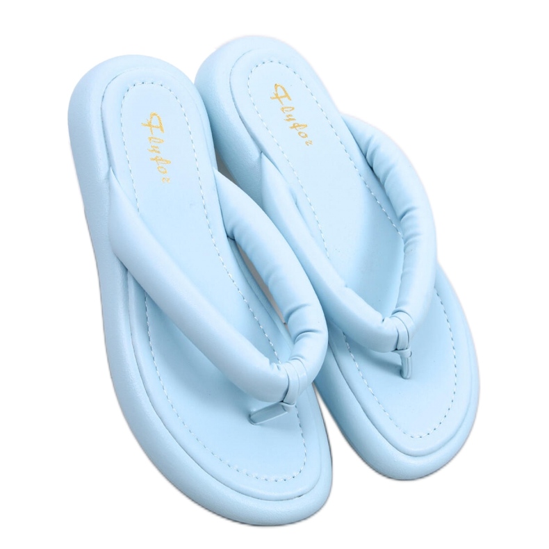 Blaue Damen-Flip-Flops