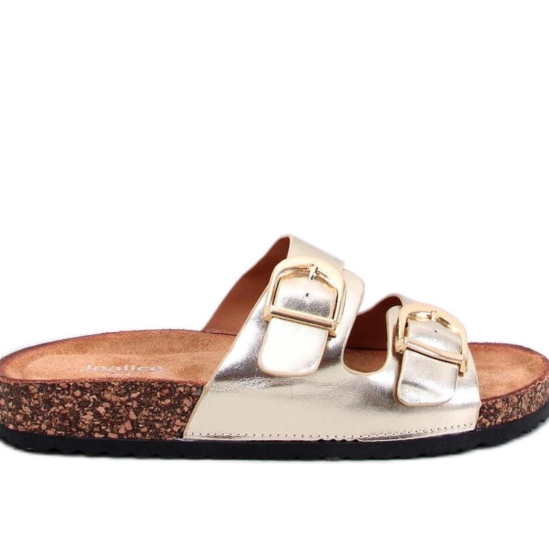 Goldene Kork-Flip-Flops