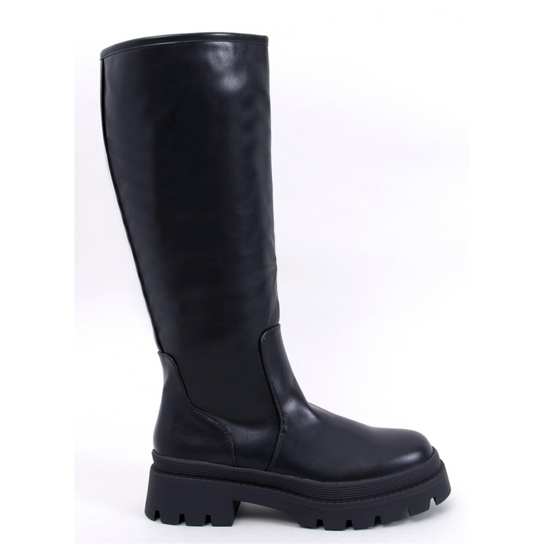 Dillard Black – Inello-Stiefel mit dicker Sohle schwarz