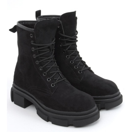 Dazy Black Wildleder-Bagger – Inello schwarz