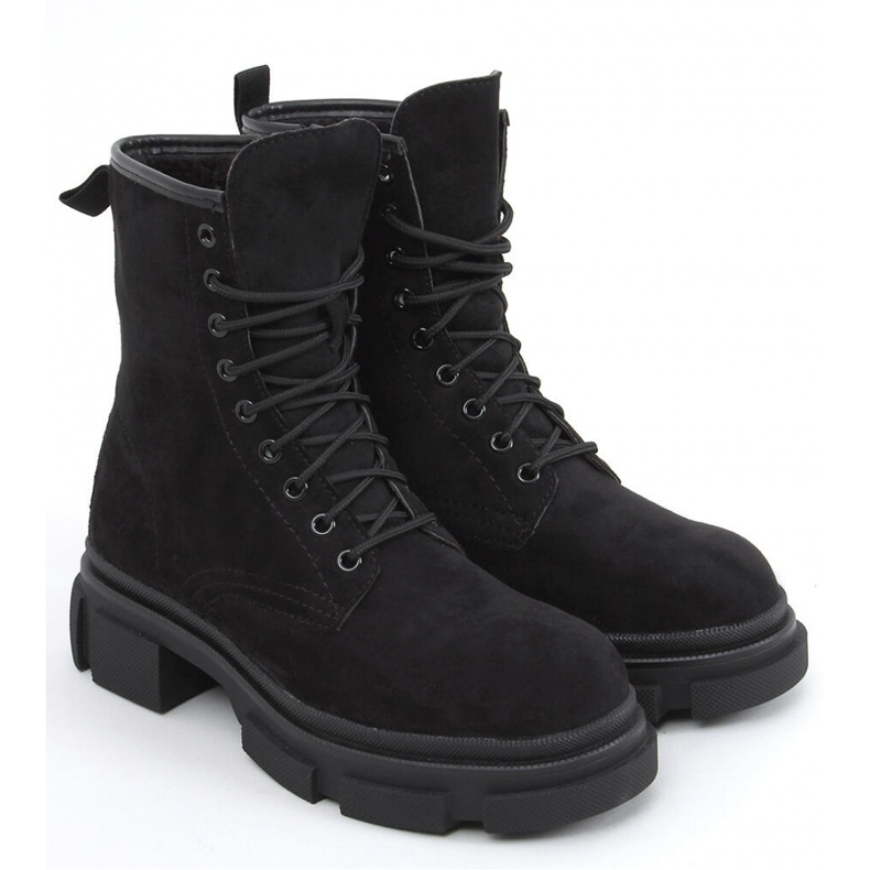 Dazy Black Wildleder-Bagger – Inello schwarz