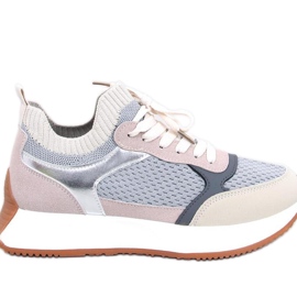 Graue Damen-Sportschuhe