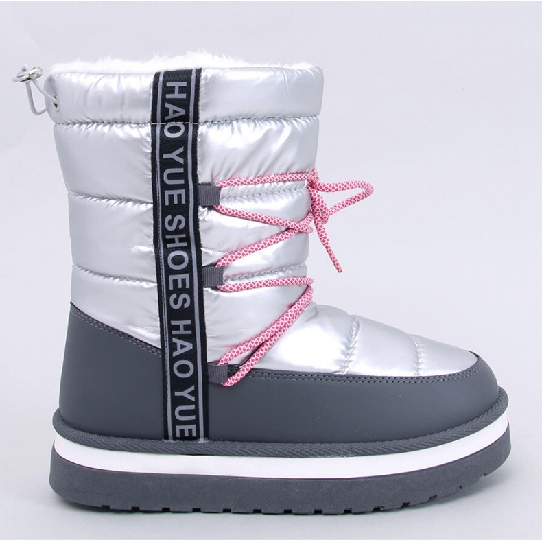 Damen-Schneestiefel Archie Silver - Inello grau